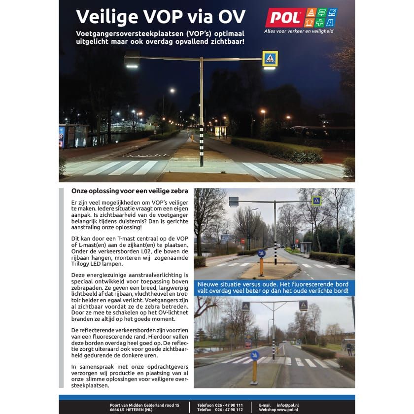 Brochure over de full color led informatiekar