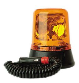 Rotalite zwaailamp - magneet - amber - 12-24 volt
