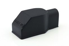 Accupool - afdekkap - 10~70mm² - zwart - per 100 stuks