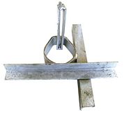 Spieanker 76mm rond t.b.v. flespaal