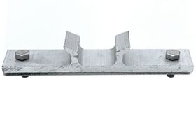 Klembandbeugel - steek 140 mm - met 1 klemplaat DOR