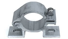 Midden-achterbeugel 48mm rond zonder klemplaat