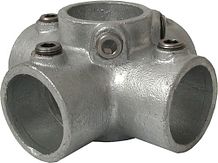 Koppelstuk 4 weg 90 graden 424mm rond