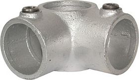 4-weg 90 graden hoekklem 424mm rond