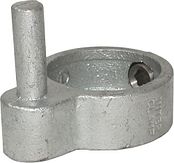 Klemring hekscharnier M 424mm rond