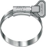 Vleugelmoerklem bandbreedte 10mm - bereik 50-70mm rond