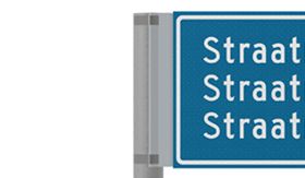 Eindbeugel - SNB25 - klemband - gecoat