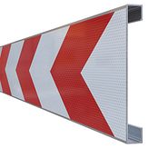 BB18 schrikhekplank - Klasse 3 - pijlmotief 1R - omgezet profiel