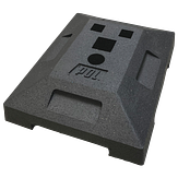 Recycling baakvoet - 12,5 kg - 480x380x135 mm - 4 uitsparingen