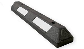 Park-Stop® - zwart/wit - 870x150x102 mm