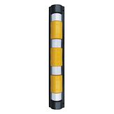 Hoek beschermrand - 900 mm - geel/zwart met reflectie