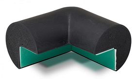 Hoekprofiel - rond - tweezijdig - zelfklevend - zijdelengte 45 mm