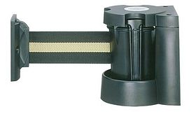 MORION wandhouder met koord - zwart/geel/zwart - lengte 3 m