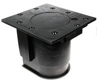 X-Last® grondpot 100 mm Ø - D-slot