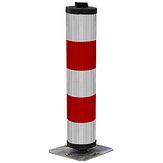 BB21 - alu. koker - 3 wit/2 rood Klasse 3 - fundatie 1000x60 Ø