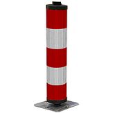 BB21 - alu. koker - 2 wit/3 rood Klasse 3 - fundatie 1000x60 Ø