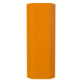 Verkeerszuil t.b.v. mast - Klasse 3 - fluor geel - 800x300 mm