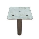 Fundatie onderstuk - t.b.v. voetplaat veerpaal