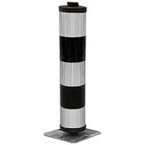 BB21 - alu. koker - wit/zwart Klasse 3 - fundatie 1000x60 Ø