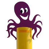 Octopus accentpaal - 2950x323 Ø - instorten