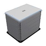 Fortress® trekput - B125 Beton - 610x915x750 mm