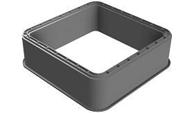 Modula® trekput ring - 450x450x150 mm