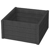 Bloembak ROTTERDAM - Ural Black - 900x900x480 mm - 235 ltr