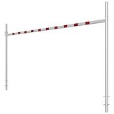 Hoogtebegrenzer - vast - breedte 7000 mm - instorten