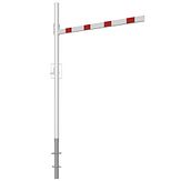 Hoogtebegrenzer - draaibaar - 2500 mm - hangslot - instorten