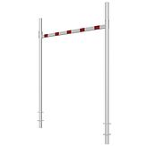 Hoogtebegrenzer - vast - breedte 3000 mm - instorten