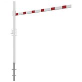 Hoogtebegrenzer - draaibaar - 3500 mm - hangslot - instorten