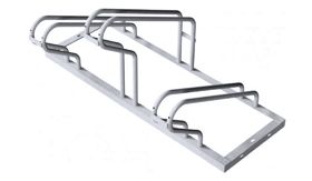 1 x 3 Fietsenrek - verzinkt staal - 1050x500 mm