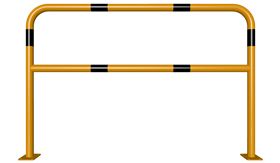 Veiligheidsbeugel - g/z - 1500x1000x48 mm Ø - voetplaat