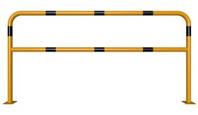 Veiligheidsbeugel - g/z - 2000x1000x48 mm Ø - voetplaat