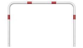 Sluishek - 1500x1000x48 mm Ø - wit/rood - z. tussenb. - instorten