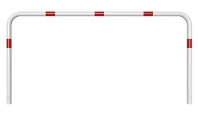 Sluishek - 2000x1000x48 mm Ø - wit/rood - z. tussenb. - instorten