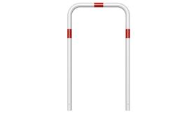 Sluishek - 700x1200x48 mm Ø - wit/rood - z. tussenb. - instorten