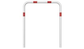 Sluishek - 1000x1200x48 mm Ø - wit/rood - z. tussenb. - instorten