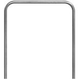 RVS fietsbeugel - 1200x1200 mm - zonder tussenbuis - instorten