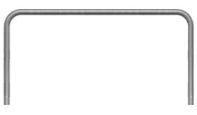 Sluishek - 2000x1000x60 mm Ø - verzinkt - z. tussenb. - instorten