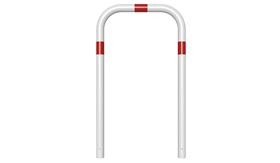 Sluishek - 700x1200x60 mm Ø - wit/rood - z. tussenb. - instorten