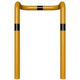 Veiligheidsbeugel 2x 90&deg; - g/z - 750x650x76 mm &Oslash; - instorten