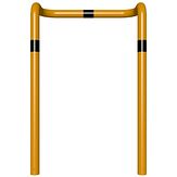 Veiligheidsbeugel 2x 90° - g/z - 1000x1150x76 mm Ø - instorten