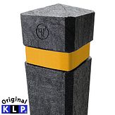 Diamantkoppaal - KLP - recycling - 1400x150x150 mm - 1 gele band