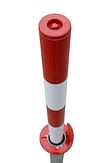 PARATLIFT - handbediend - inzinkbaar - 76 mm Ø - rood/wit