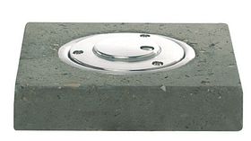 JEWE plaatsingstegel met RVS ring - 160 mm Ø