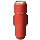 Grondpot met draaisluiting - 76 mm Ø - hoogte 300 mm