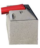 Betonpoer t.b.v. insteek klappaal model 90