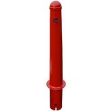 Uitneembare afzetpaal - model 120 - RAL 3000