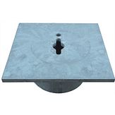 Fundatie voor in het asfalt t.b.v. Trottoirpaal MA66-S